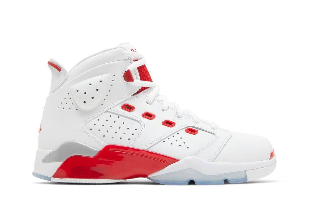 Jordan montante Blanc Rouge, photo 3