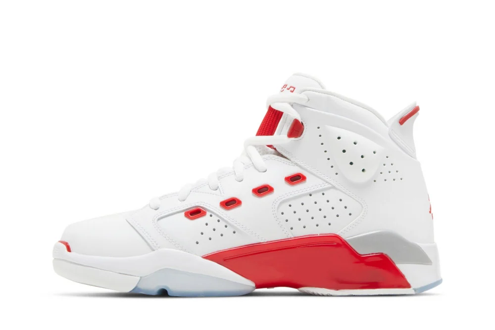 Jordan montante Blanc Rouge, photo 2